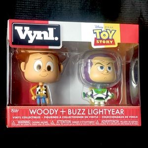 Funko Vynl Toy Story WOODY + BUZZ LIGHTYEAR Disney Pixar 2-Figure Set